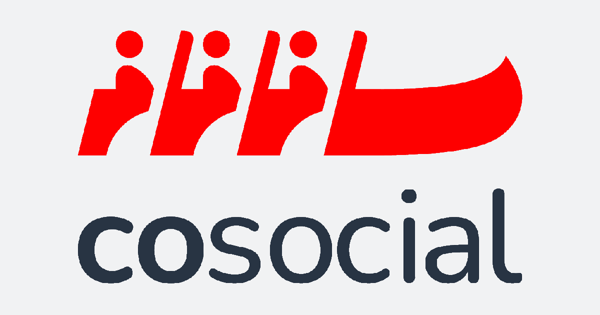 The logo of cosocial.ca, a Canadian co-op that runs fediverse software