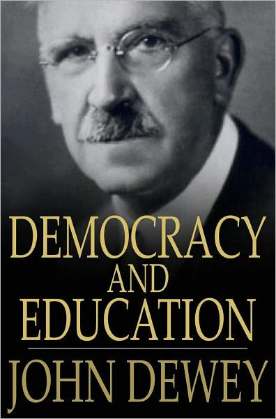 the cover of John Dewey's book Democracy and Education