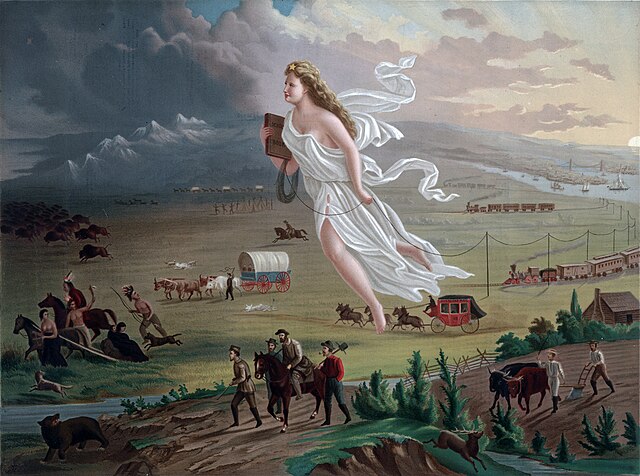 John Gast's 1872 painting American Progress