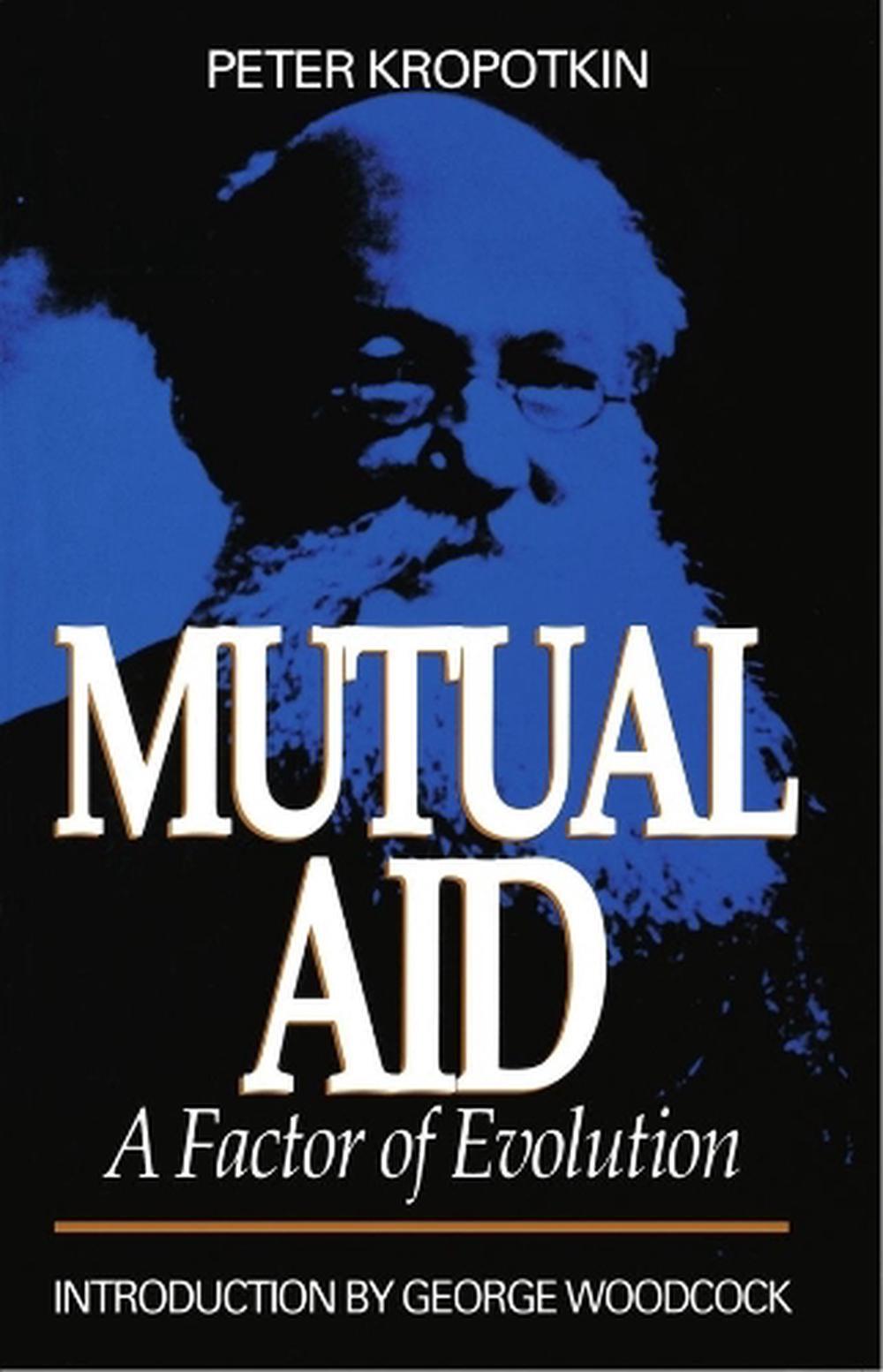 the cover of Kropotkin's book Mutual Aid