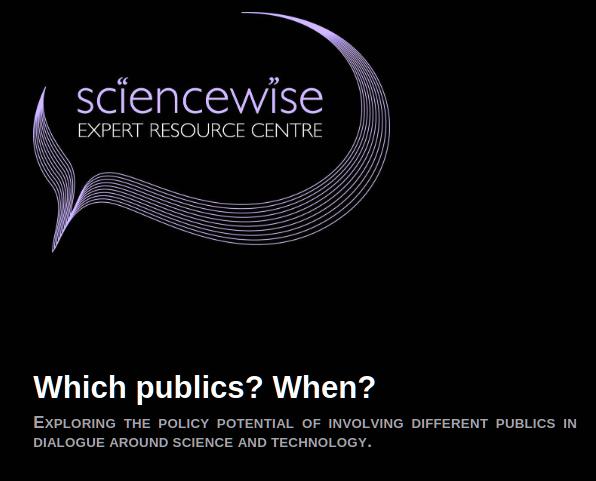 A screenshot of the article Which Publics, When?